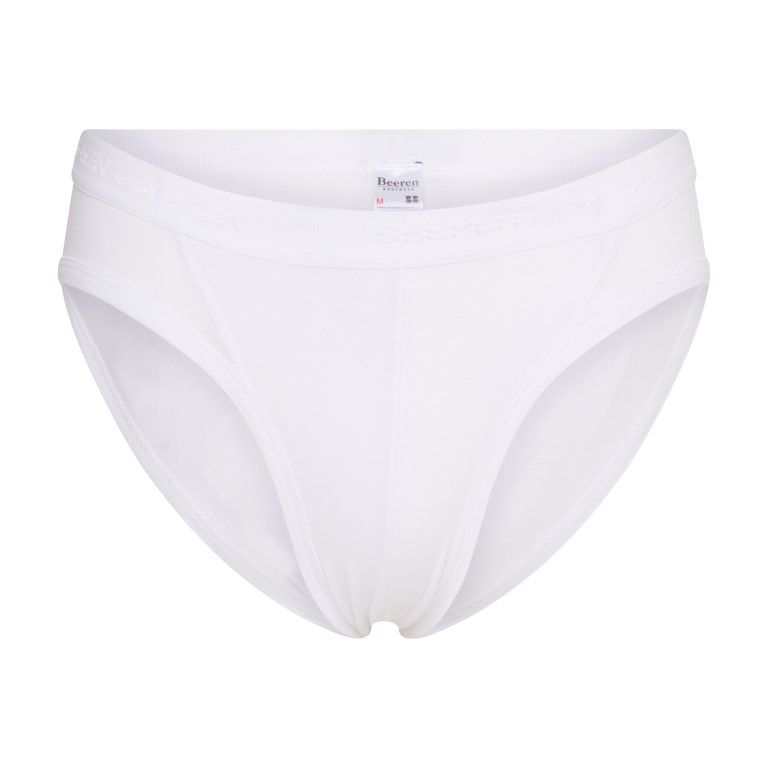 Beeren Heren slip Comfort Feeling Wit (2-Pack)