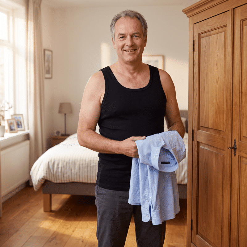 Beeren Singlet Zwart M3000 - Afbeelding 2