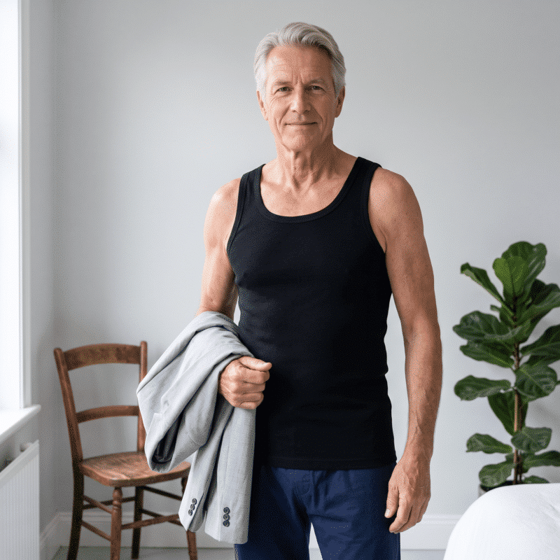 Beeren Singlet Zwart M3000 - Afbeelding 3