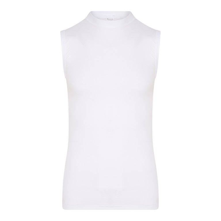 Beeren Mouwloos Shirt Comfort Feeling Wit
