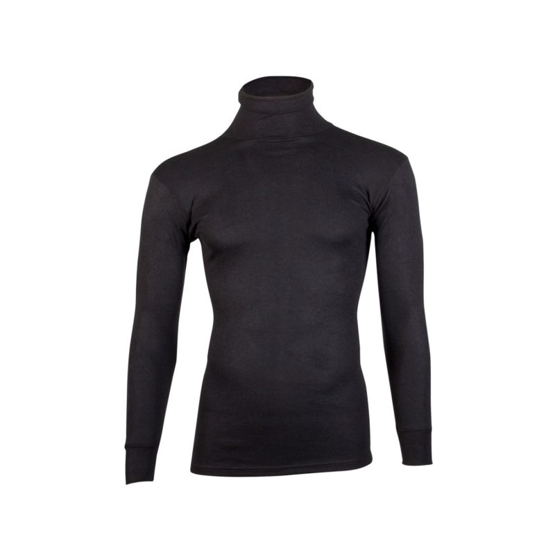 Beeren unisex thermo colshirt zwart