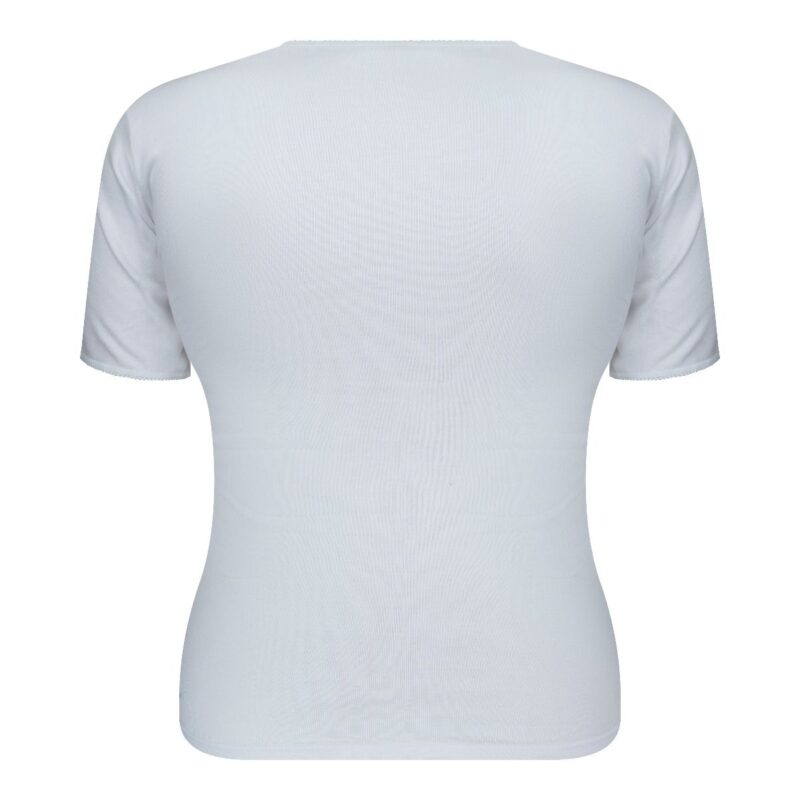Dames Onderblouse M3000 Wit Korte Mouwen - Afbeelding 2