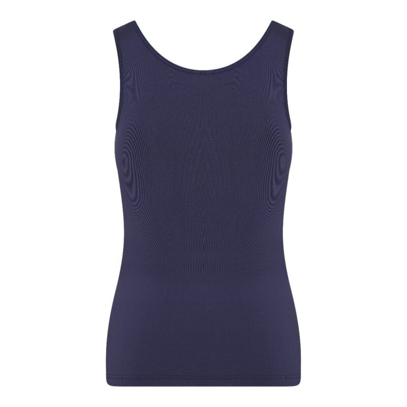 Dames Hemd Élégance Donkerblauw - Afbeelding 2