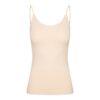 Dames top elegance huid