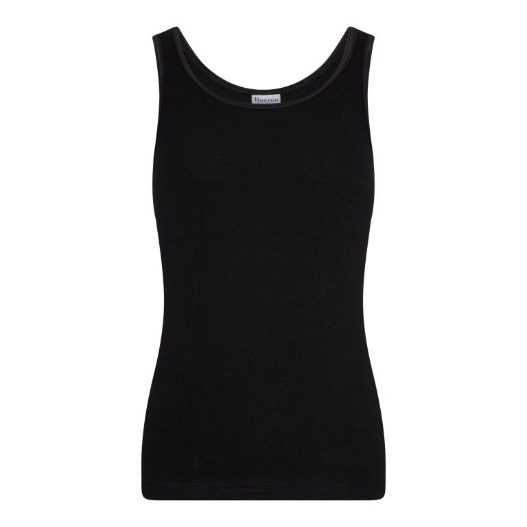 Beeren Meisjes Hemd Comfort Feeling CF Zwart