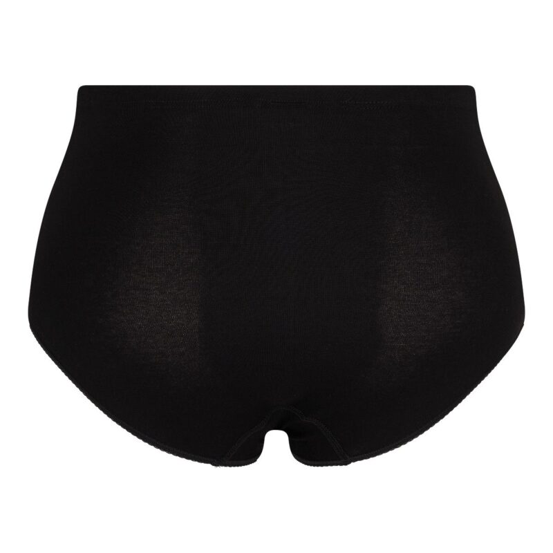 Beeren Dames Midislip Briljant Zwart (2-Pack) - Afbeelding 2