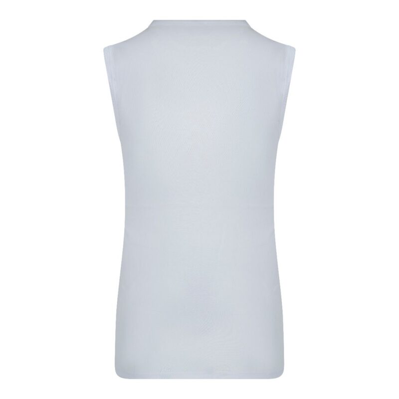 Beeren Mouwloos Shirt V-Hals M3000 Wit achterkant