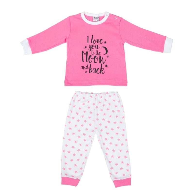 Beeren Baby Pyjama To The Moon Roze