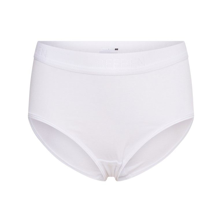 Beeren Meisjes Slip Comfort Feeling Wit (2-Pack)