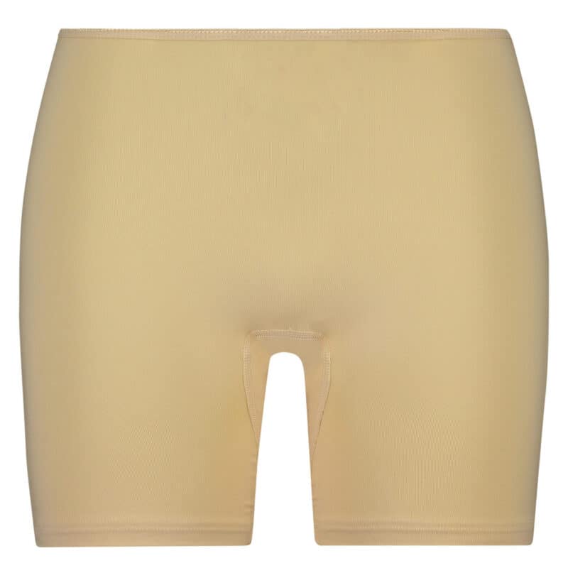 Dames boxershort Elegance met lange pijp Beige