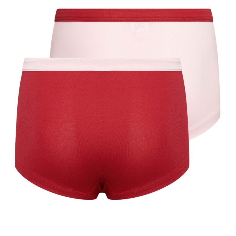 Beeren 2-Pack Mix&Match Meisjes Boxershorts L.Roze/D.Rood - Afbeelding 2