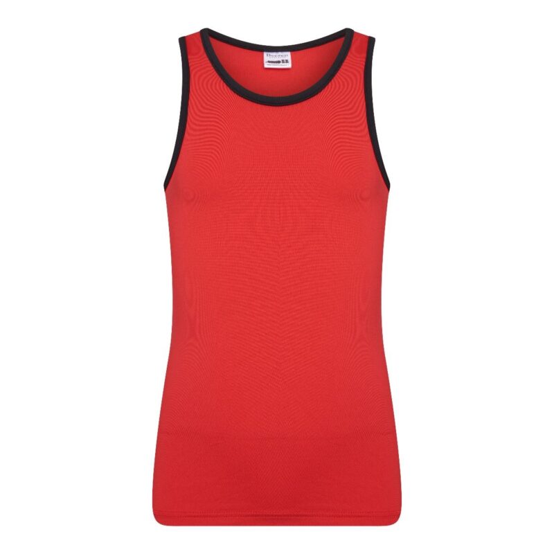 Beeren 2-Pack Mix&Match Meisjes Hemd Rood/Zwart - Afbeelding 3