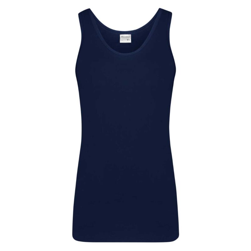 Beeren Green Comfort Heren Singlet Donker Blauw