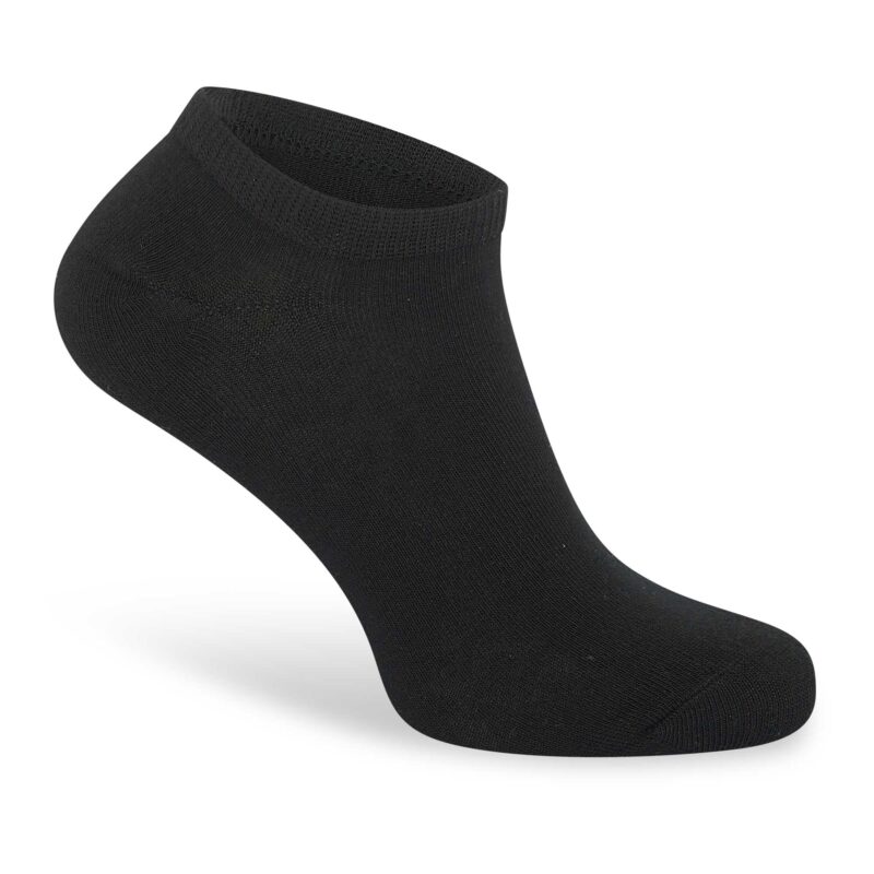 Beeren 3 pack Unisex Basic Sneaker Sokken Zwart