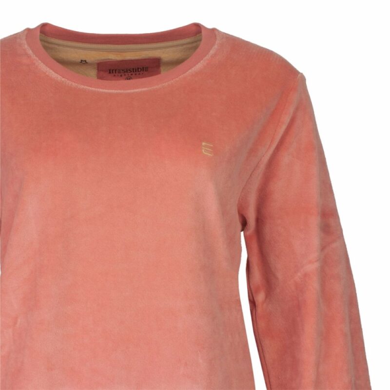 Irresistible velours dames pyjama Rosette Pink - Afbeelding 3