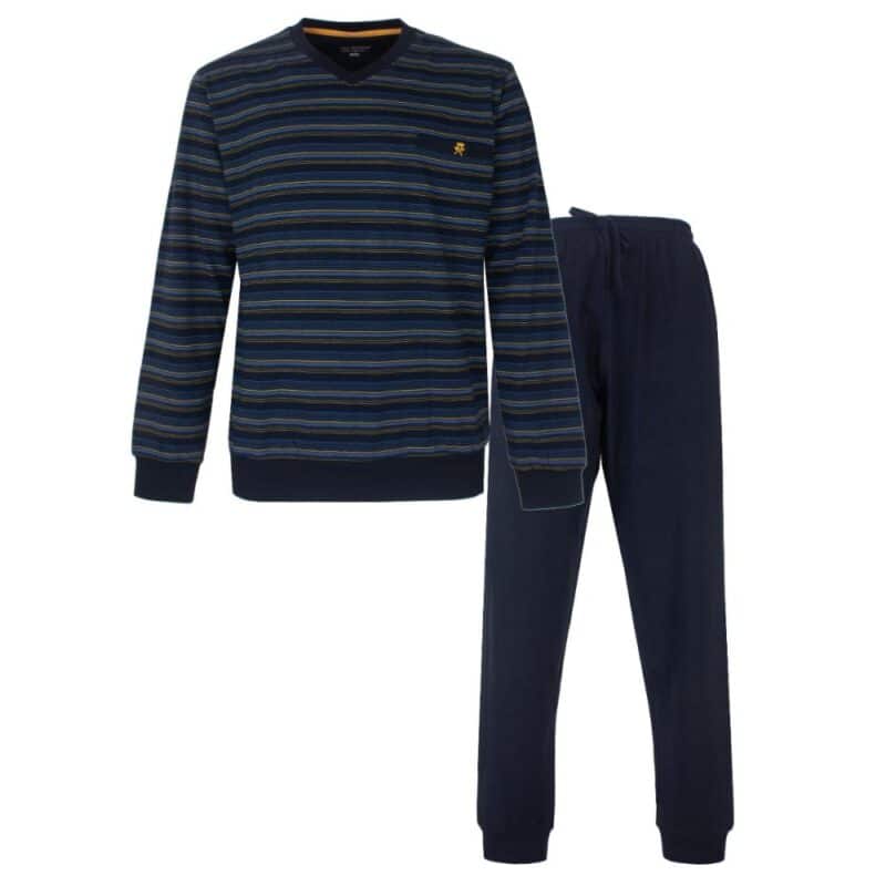 Paul Hopkins tricot h-pyjama V-hals Total Eclips
